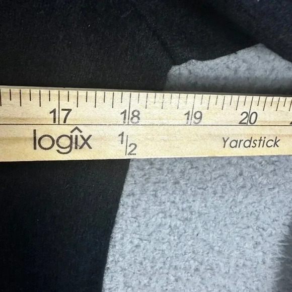 Neiman Marcus cashmere sweater womens large‎ black turtleneck minimalist basic - Picture 3 of 6